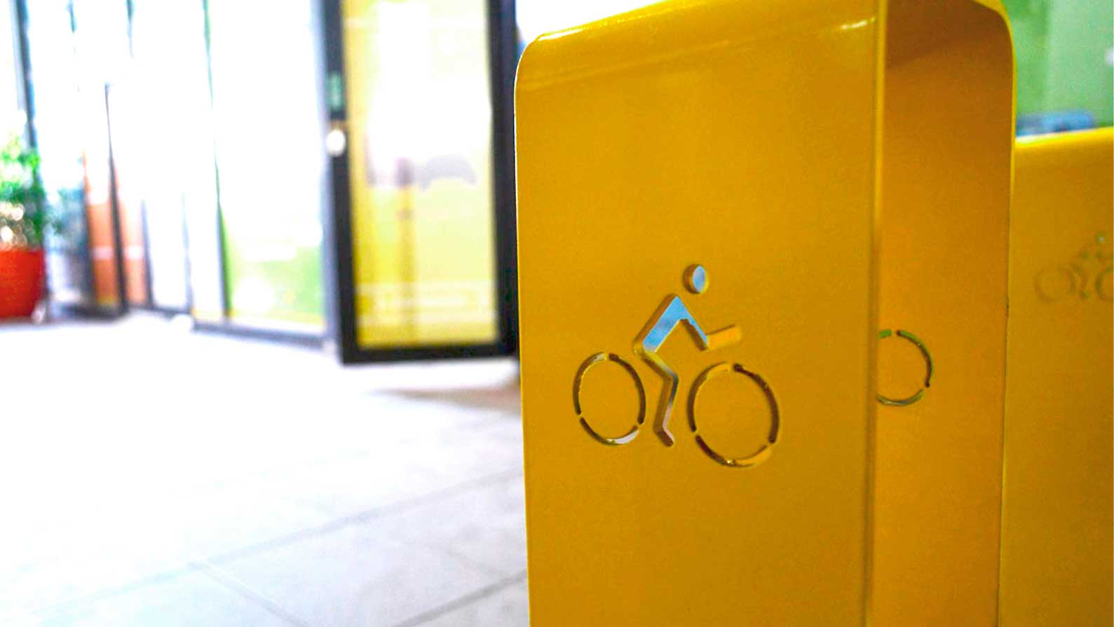 bicicletero monociclo espacios publicos moderno 09